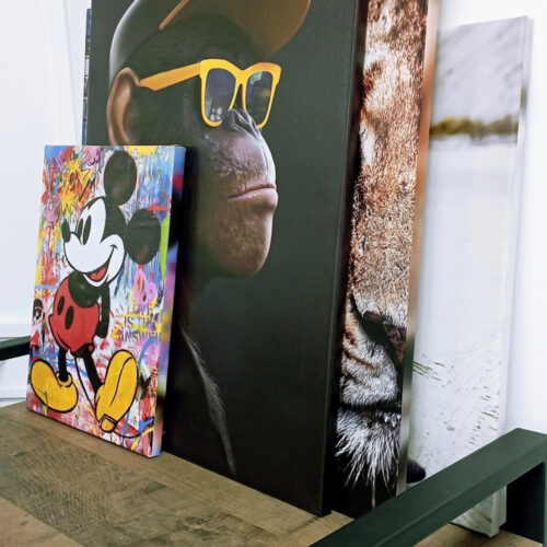 Печать на холсте