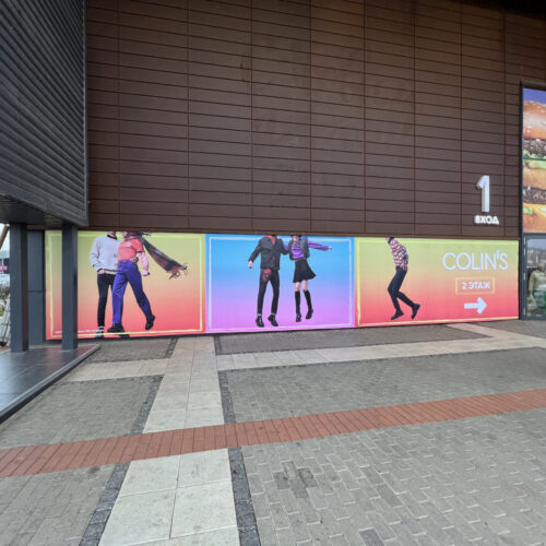 Печать на литом баннере